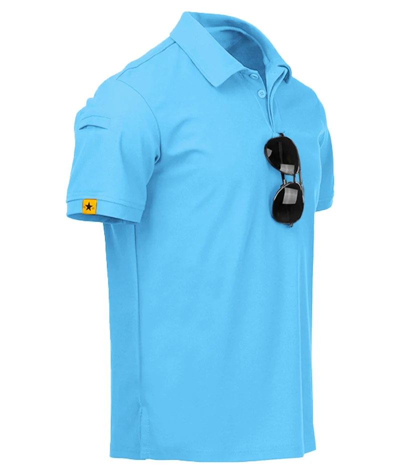 geeksport Herren T-Shirt Himmelblau XL, Himmelblau XL