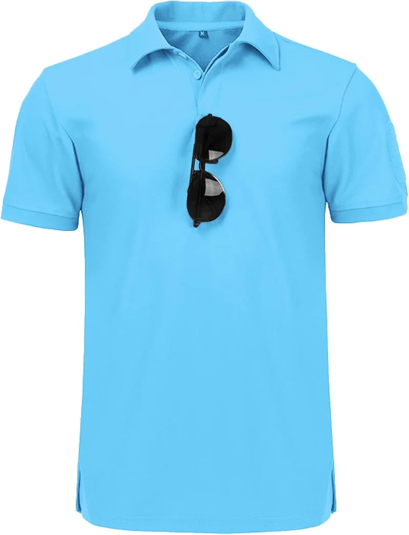 geeksport Herren T-Shirt Himmelblau XL, Himmelblau XL