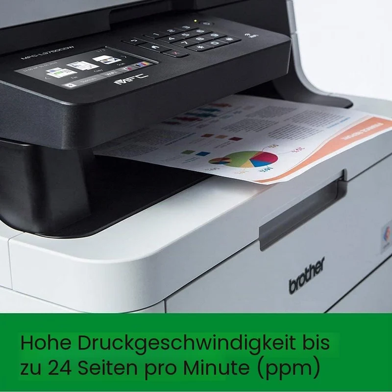 Brother MFC L 3750 CDW Farbig Multifunktionsgerät - Spanisch/Portugiesische Menü Sprache Single MFC-