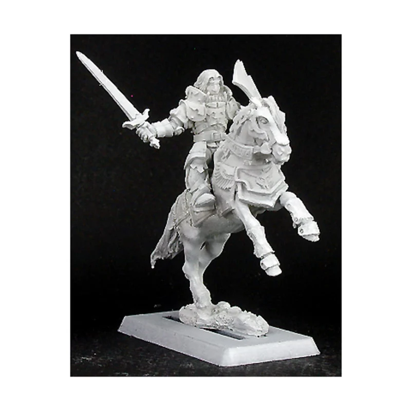 Reaper Miniatures 14230 - Warlord - Sir Daman, Ritter zu Pferde - Zinnminiatur