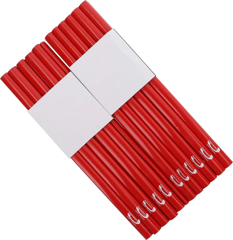 PRODIAMANT Zimmermannsbleistift oval, 250mm lang - Der perfekte Bleistift für Industrie und Handwerk