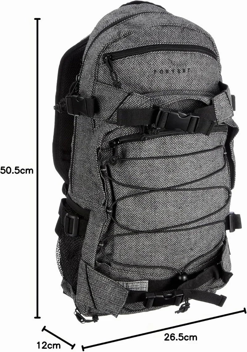 FORVERT Backpack New Louis Flannel-grey, Flannel-grey
