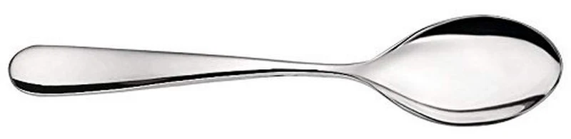 Alessi 5180S4M Nuovo Milano Besteckset 4 teilig, Edelstahl, Silber, 18 x 25 x 10.5 cm, 4-Einheiten,