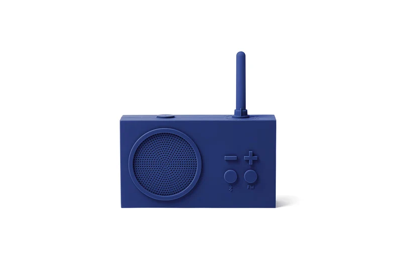 Lexon TYKHO 3 Tragbarer Bluetooth Lautsprecher mit FM Radio, Wasserdicht und Wiederaufladbarer Akku