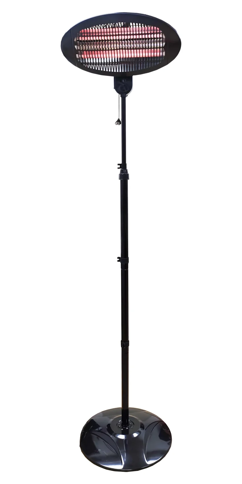 SHX Heizstrahler auf Standfuss 2000W SHX02HS2000, Freiflächenheizung, Terassenheizung, 3 Heizstufen,