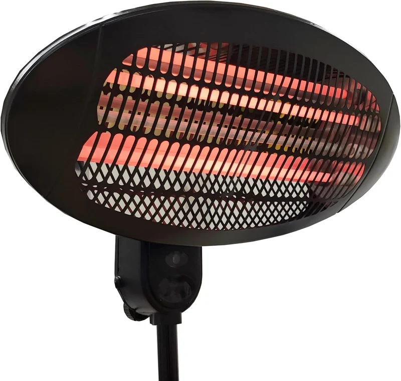 SHX Heizstrahler auf Standfuss 2000W SHX02HS2000, Freiflächenheizung, Terassenheizung, 3 Heizstufen,