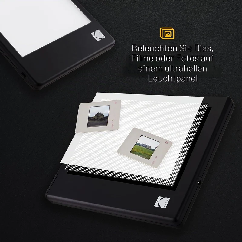 KODAK LED-Lichtbox, 12,7 x 10,2 cm, für Negative, Dias und Filme, beleuchtetes Brett zum Betrachten