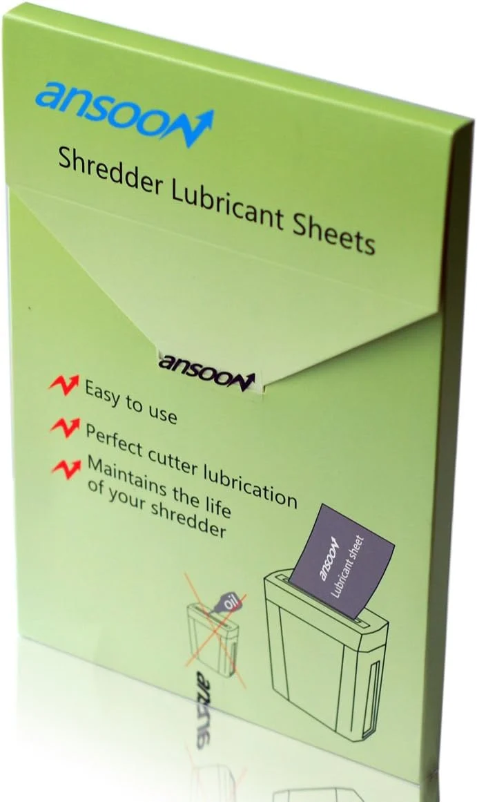 Ansoon 24 Stück Papier-Aktenvernichter, Schmierblätter, Papier-Aktenvernichter und Schmierblätter, 2