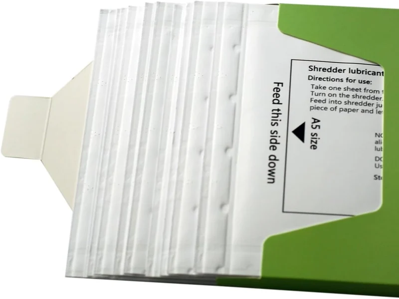 Ansoon 24 Stück Papier-Aktenvernichter, Schmierblätter, Papier-Aktenvernichter und Schmierblätter, 2