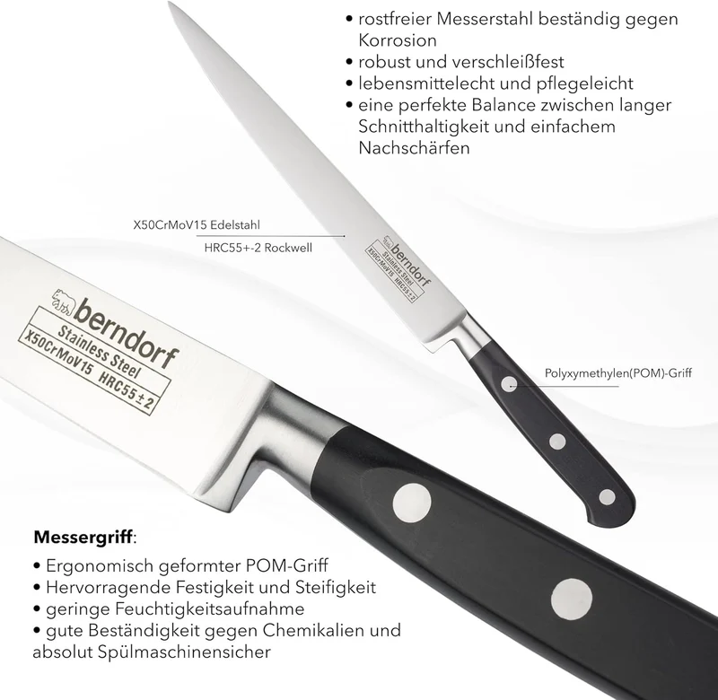 Berndorf Berndorf Profiline Tranchiermesser 20 cm, Tranchiermesser