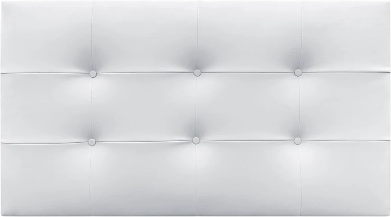 DHOME Kopfteil, gepolstertes Bett Kopfteil 8cm dick. Gepolstertes Kopfteil ACUALINE Stoff und Kunstl