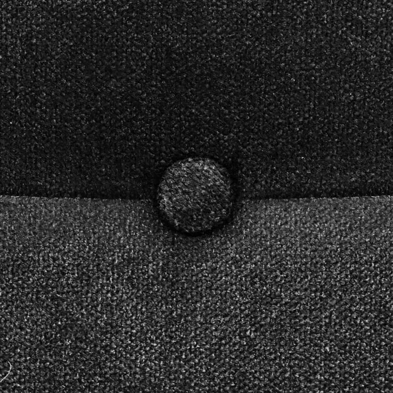 DHOME Kopfteil aus Kunstleder oder Stoff AQUALINE Pro Kopfteil Polsterkopfteil Luxusbett (Stoff Schw
