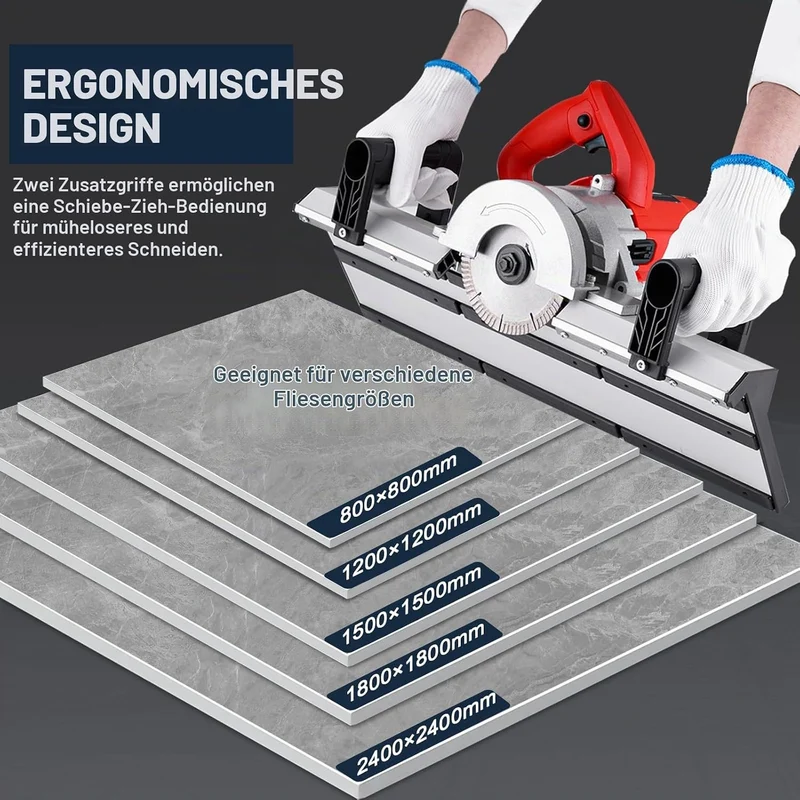 YUCHENGTECH Elektrische Fliesenschneider 45 Grad Fliesenfasenwerkzeug Fliesenfasenwerkzeug 45 Grad F