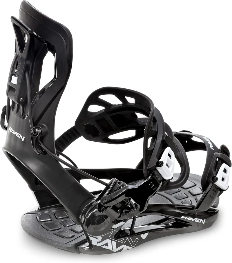 RAVEN Snowboard Set: Snowboard Grizzly + Bindung Fastec FT360 Black 157cm Wide + FT360 Black XL, 157