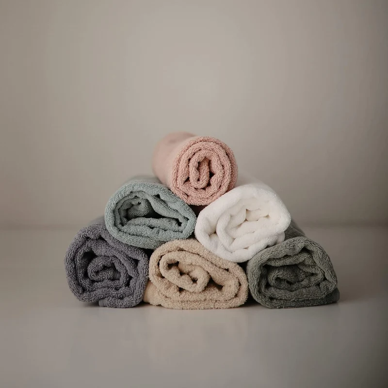 mushie Baby Handtuch mit Kapuze | Kapuzenhandtuch Für Mädchen und Jungen | 100% Baumwolle | 77,5x77,