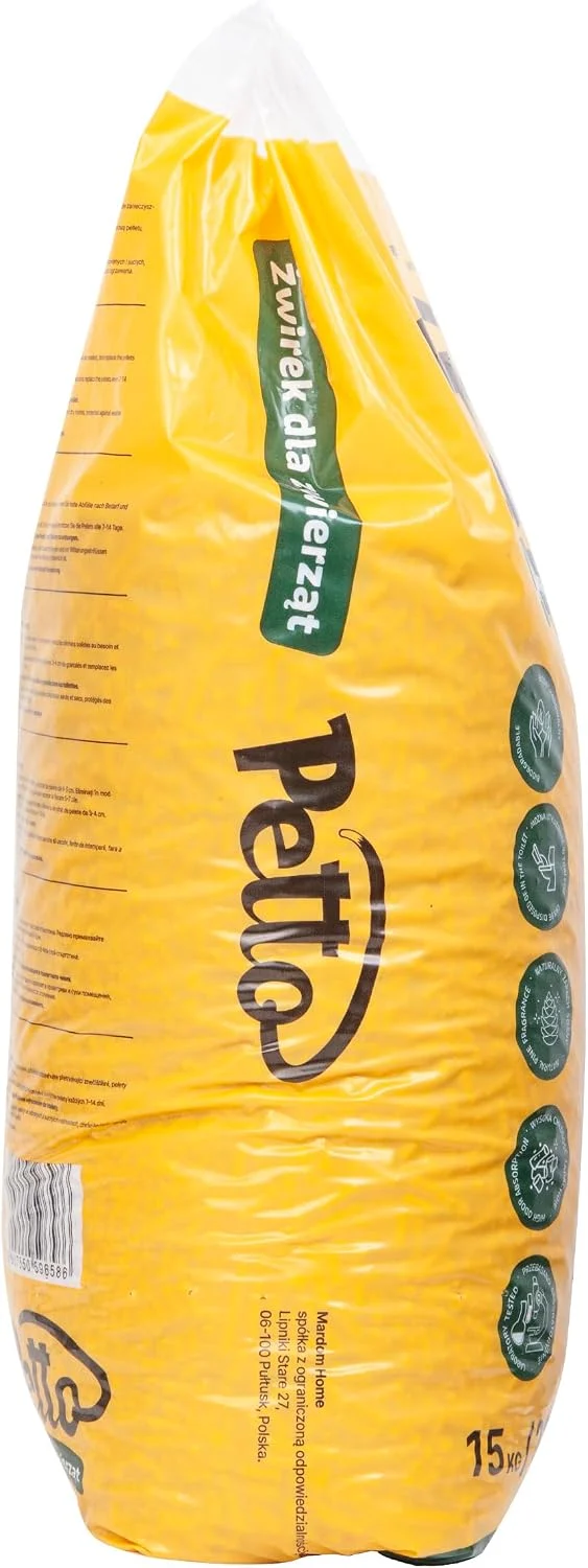Katzenstreu, Katzenstreu Pellets Holz, Holzpellets Kaninchen für Geruchs und Feuchtigkeitskontrolle,
