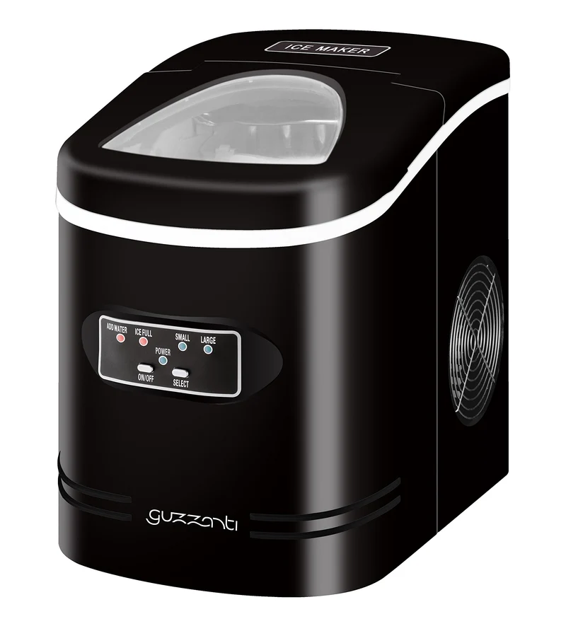 Guzzanti GZ-122 Eiswürfelmaschine, 2.2 liters, Black