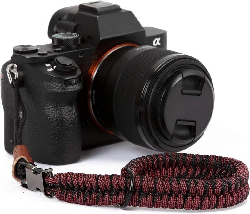 C-Rope Kamera Handschlaufe The Claw aus handgeflochtenem Paracord. Kameragurt mit Schnellverschluss-