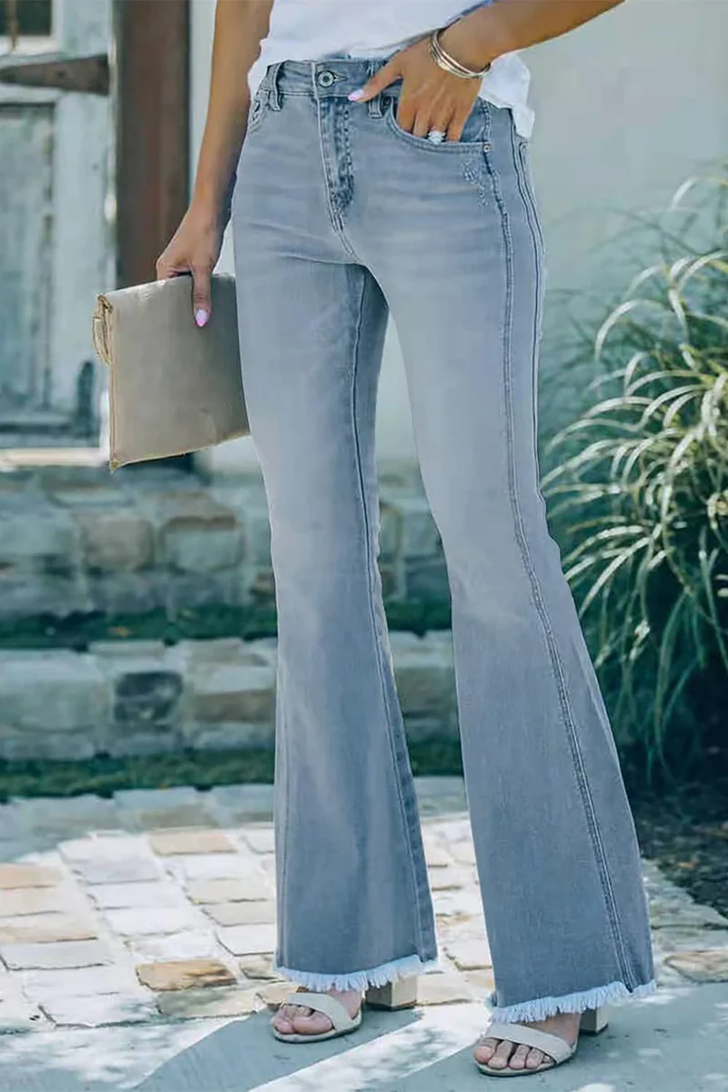 Necooer Skinny Jeans Für Damen Boyfriend-Jeans Mit Hoher Taille Und Lockerer Passform XL D-hellblau,