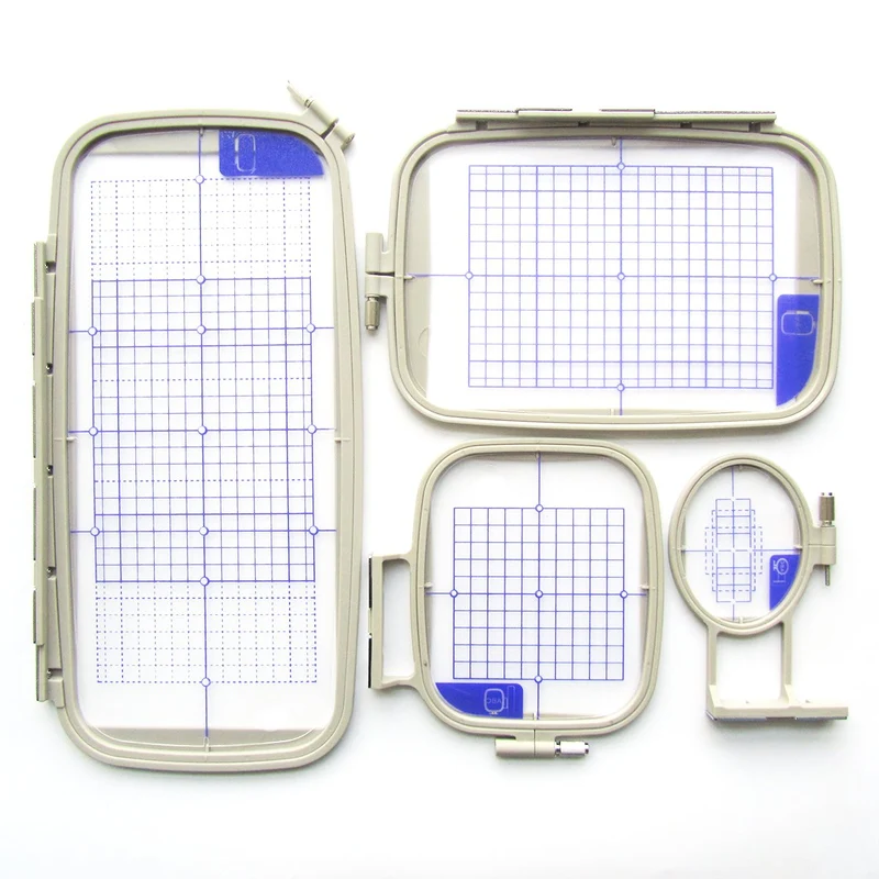 CKPSMS Marke - #Embroidery Hoop-4 Stickrahmen Kompatibel mit Brother PE770 PE700 PE700II PE-770 Cond