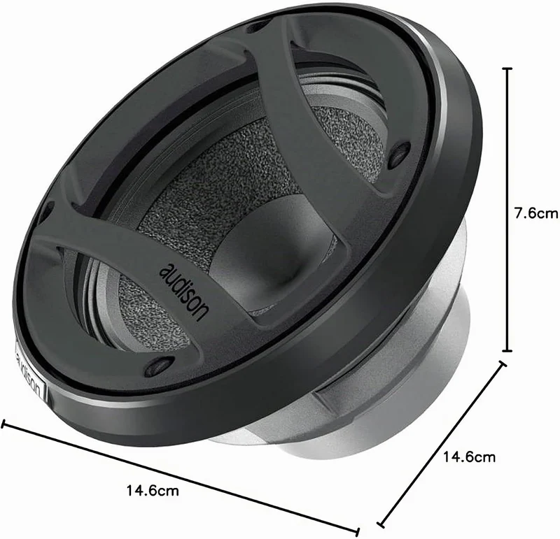 AV 3.0 - SET MIDRANGE 70mm + GRILLES