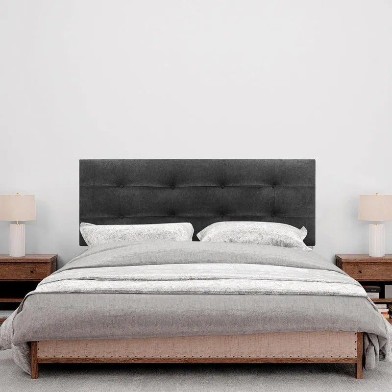 DHOME Kopfteil, gepolstertes Bett Kopfteil 8cm dick. Gepolstertes Kopfteil ACUALINE Stoff und Kunstl