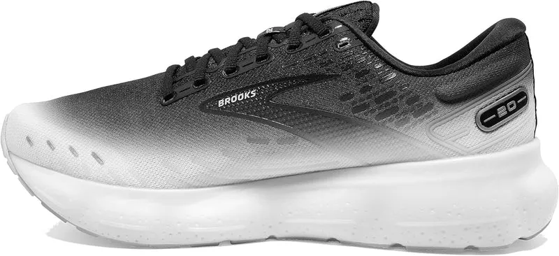 Brooks Herren Glycerin 20 Sneaker 40 EU Black Lilac White, 40 EU Black Lilac White