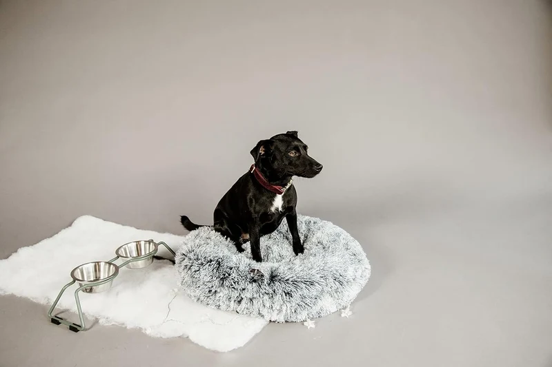 Kentucky Hundebett Comfort Donut Grösse S, Farbe grau