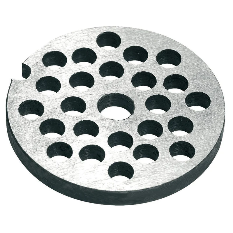 Westmark Lochscheibe für Westmark Fleischwolf 97542260/Gr. 10, ø 6 mm, Ersatzteil, Stahl, Silber, 14