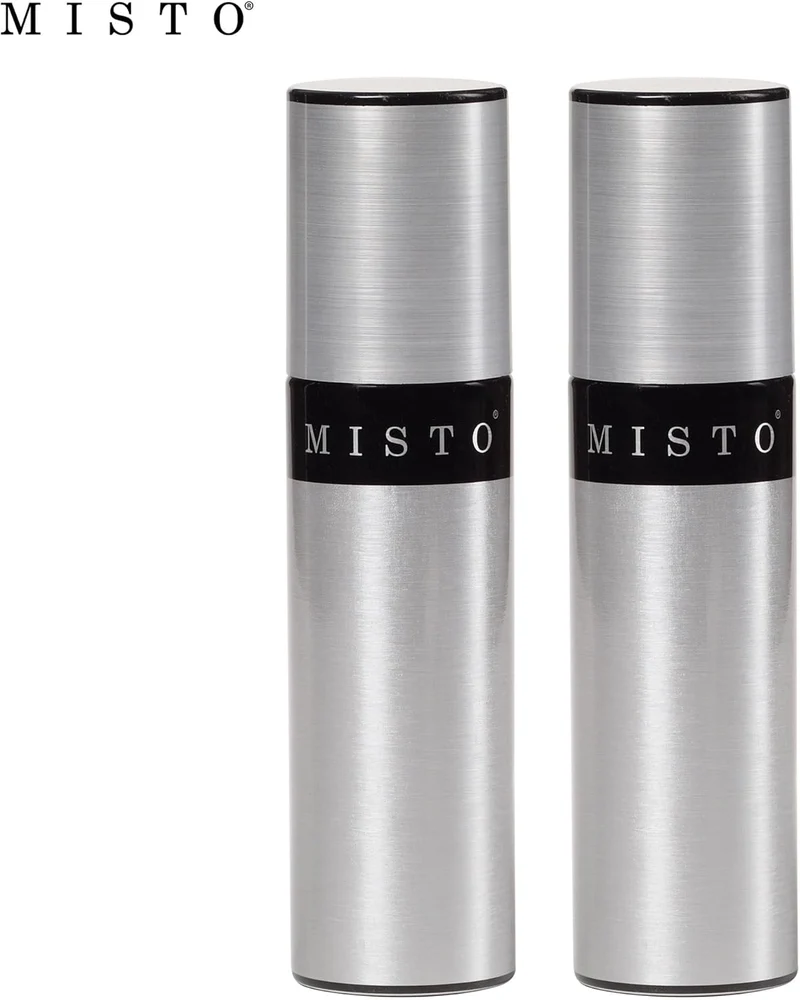 MISTO 5104222 Ölsprüher, Aluminium, Silber-2 2 Stück, 2 Stück