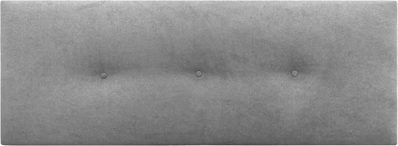 DHOME Kunstleder oder Acualine Stoff Kopfteil einfarbig mit Knöpfen gepolstert HIGH Range Luxus Bett