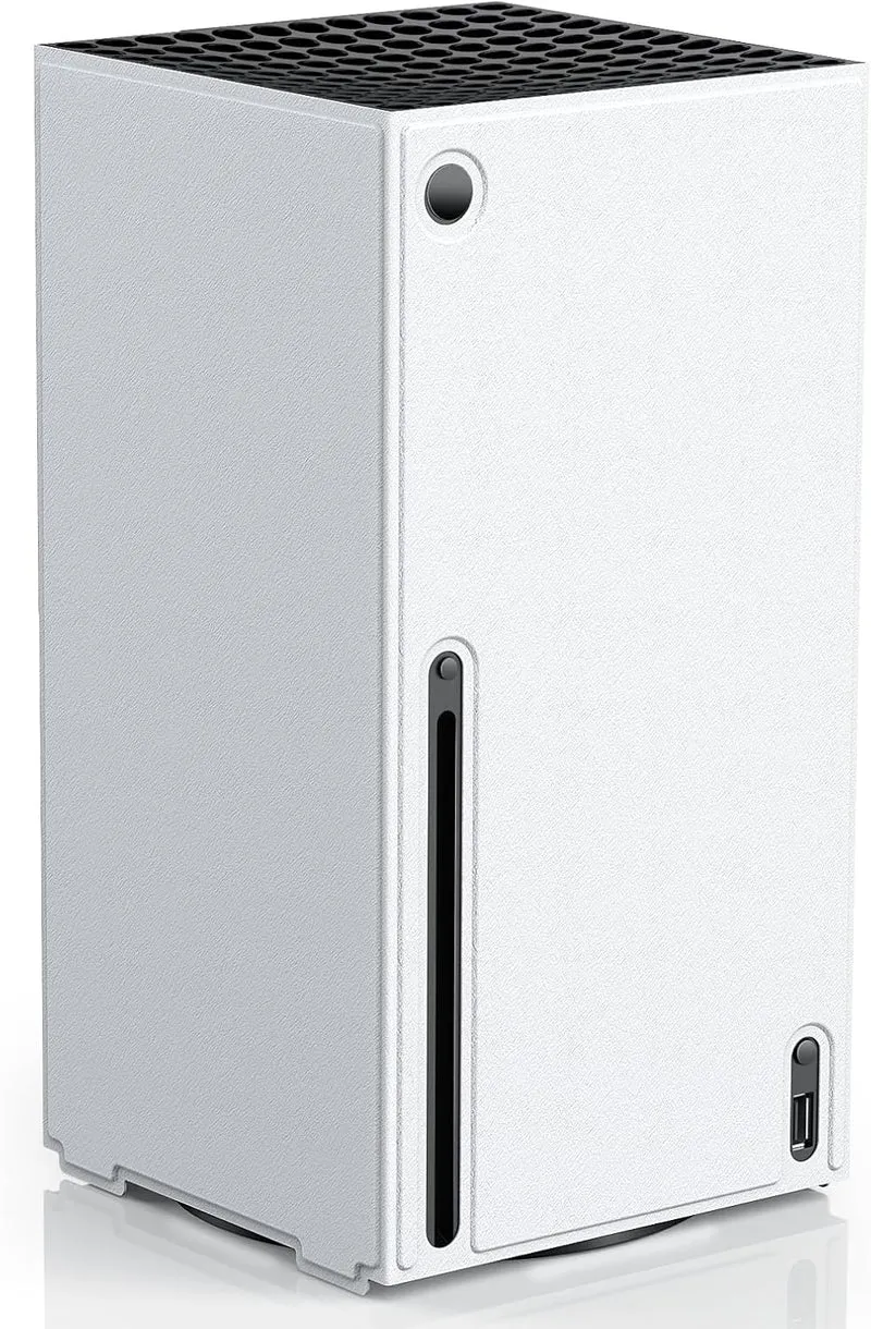 WOLIBEAR Magnetische Smart Wraps für Xbox Series X Konsole, Vollschutz Schutzhülle Case für Xbox Ser