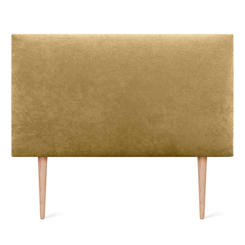 DHOME Kopfteil aus Kunstleder oder Stoff AQUALINE Glatt mit Beinen Kopfteil gepolstert Luxusbett Kop