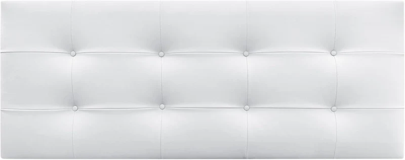 DHOME Kopfteil, gepolstertes Bett Kopfteil 8cm dick. Gepolstertes Kopfteil ACUALINE Stoff und Kunstl