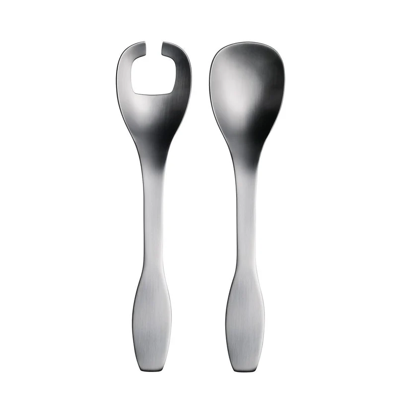 Iittala 1009875 Collective Tools Salatset 2-teilig, Edelstahl, Salatset 2-teilig