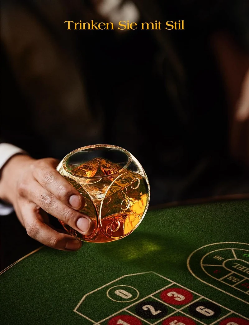 Kollea Whiskey Dekanter Sets für Männer, einzigartige Jahrestag Geburtstag Geschenkideen für ihn Ehe