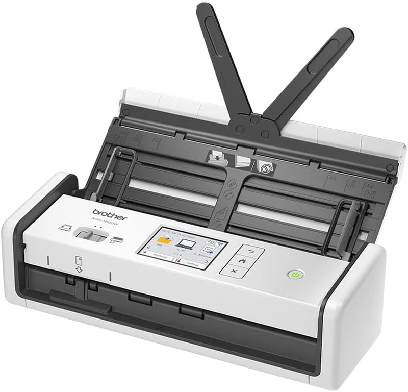 Brother ADS-1800W - Kompakter und tragbarer Dokumentenscanner mit WLAN
