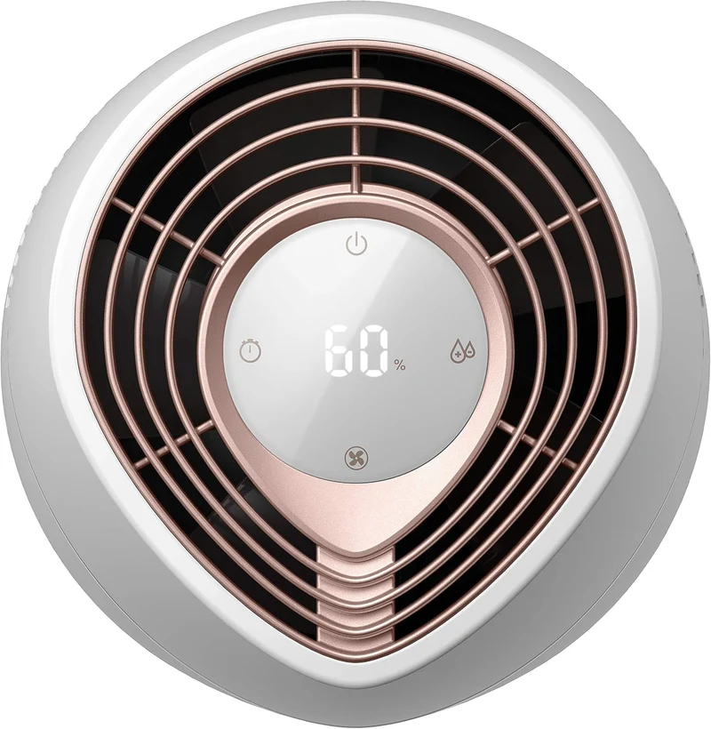 Philips Luftbefeuchter 3000 Serie HU3918/10, schwarz & Series 3000 Luftbefeuchter für Räume bis 45 m