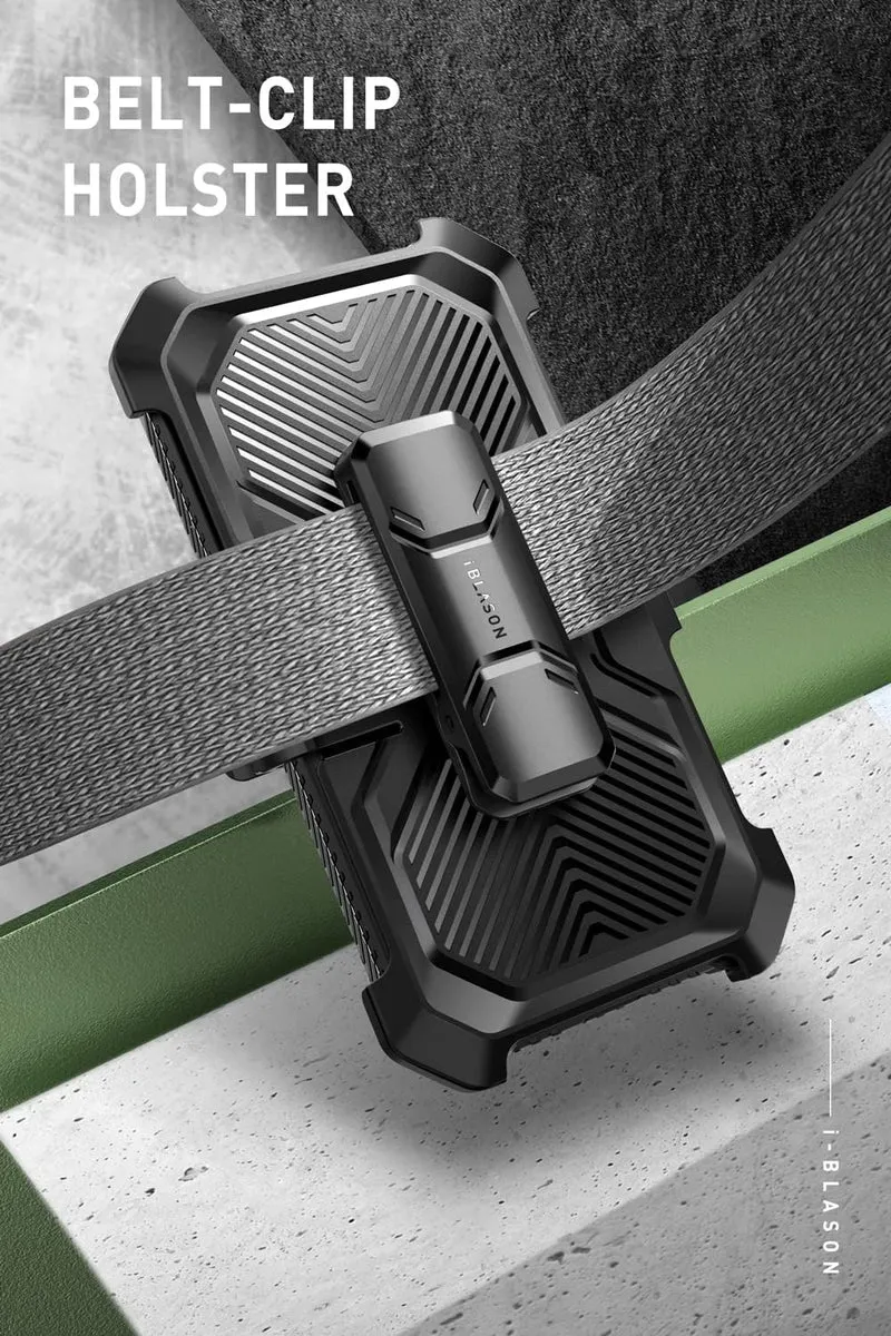 i-Blason Armorbox Hülle für Samsung Galaxy S23 FE (2023) Outdoor Handyhülle Bumper Case 360 Grad Sch