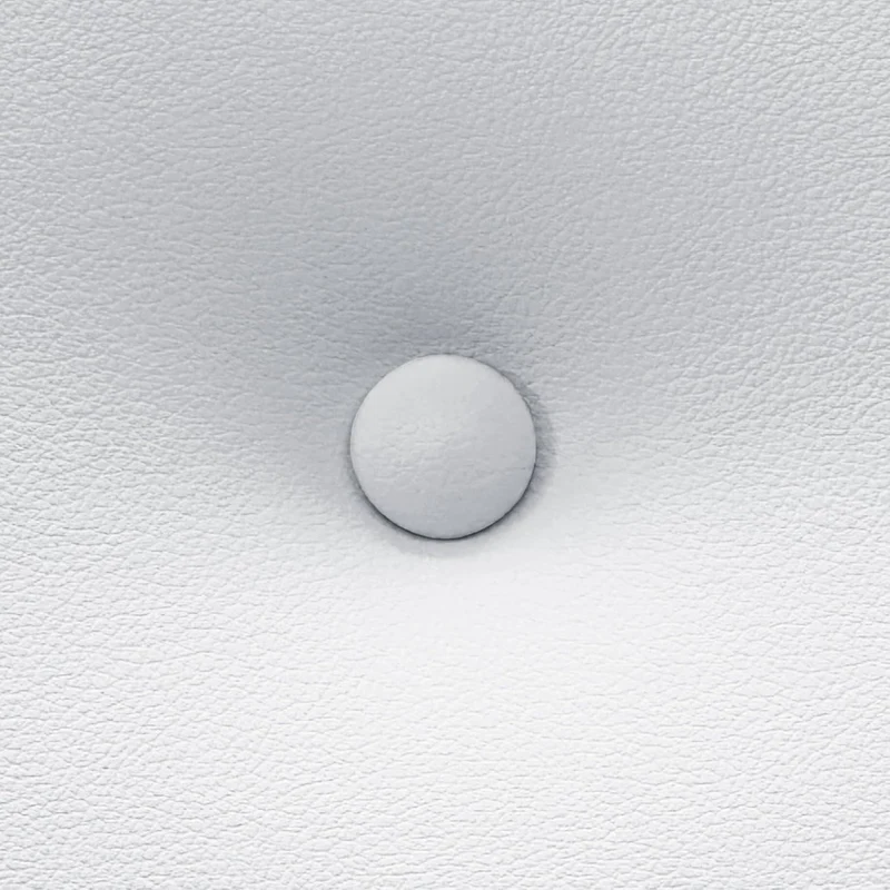 DHOME Kunstleder oder Acualine Stoff Kopfteil einfarbig mit Knöpfen gepolstert HIGH Range Luxus Bett