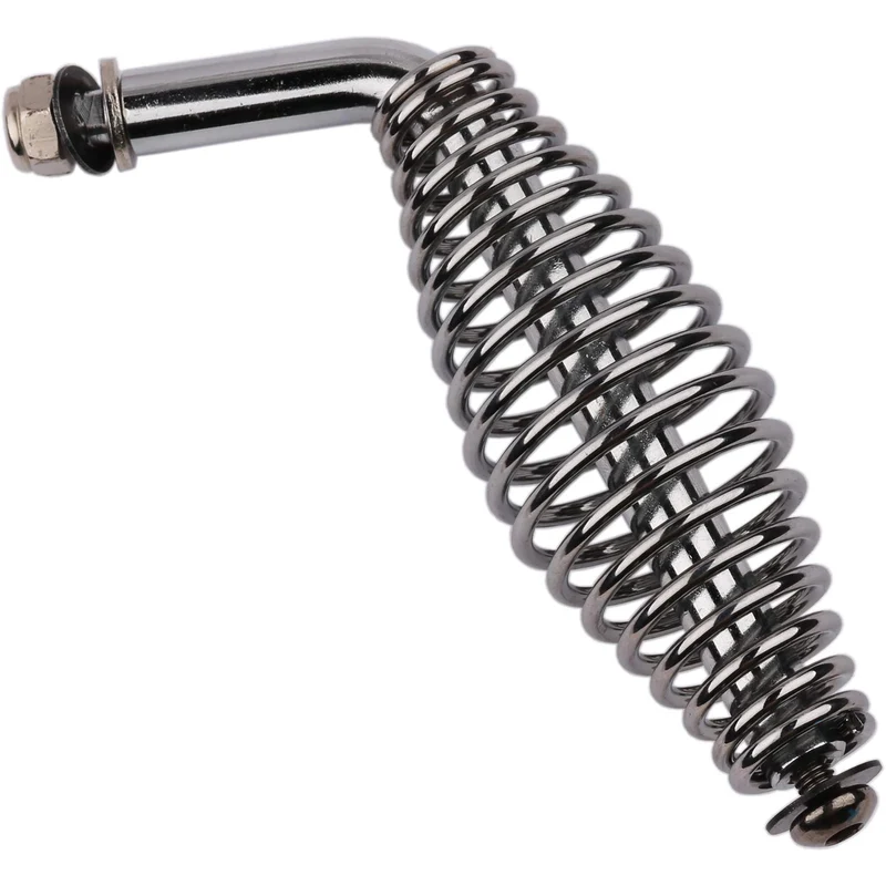 Gooyoou 12,7 cm Edelstahl-Federgriff mit 1,27 cm Stahlstange für Grillgruben, Anhänger, Metallprojek