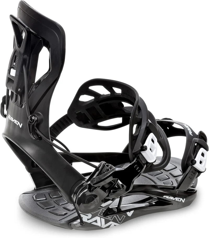 RAVEN Snowboard Set: Snowboard Grizzly + Bindung Fastec FT360 Black 167cm Wide + FT360 Black XL, 167