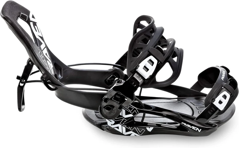 RAVEN Snowboard Set: Snowboard Grizzly + Bindung Fastec FT360 Black 167cm Wide + FT360 Black XL, 167