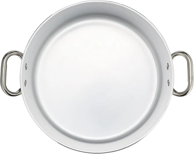 Pentole Agnelli ALMR110436 Hochstrahlender zylindrischer Auflauf, professionelles Aluminium 5 mm, 36