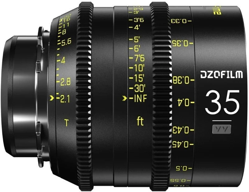 DZOFILM Cine Lens Vespid Prime 35 T2.1 for PL/EF Mount (VV/FF)