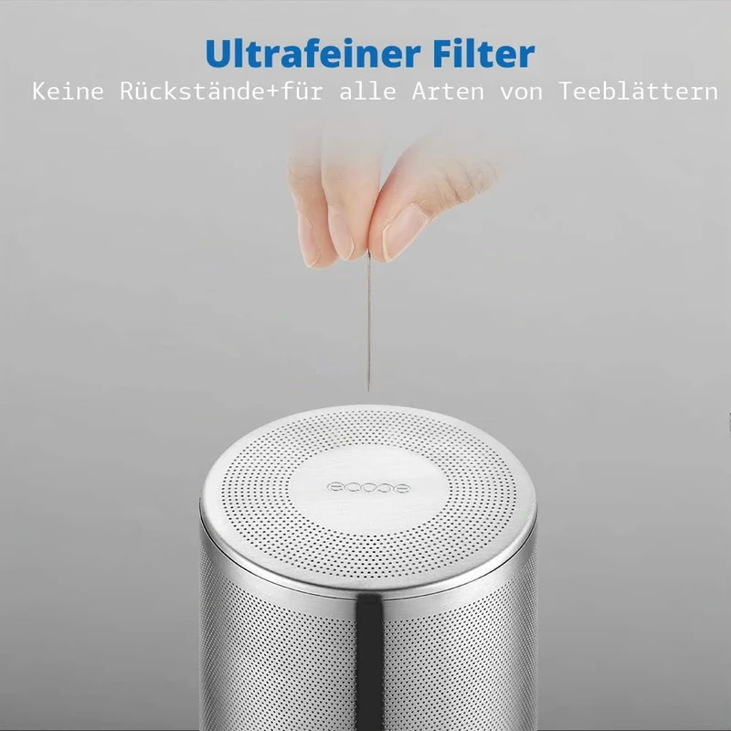 Ecooe 1500ml Teekanne mit Stövchen Teebereiter Glas und Teewärmer Teekanne Suit 1500ml Teekanne mit