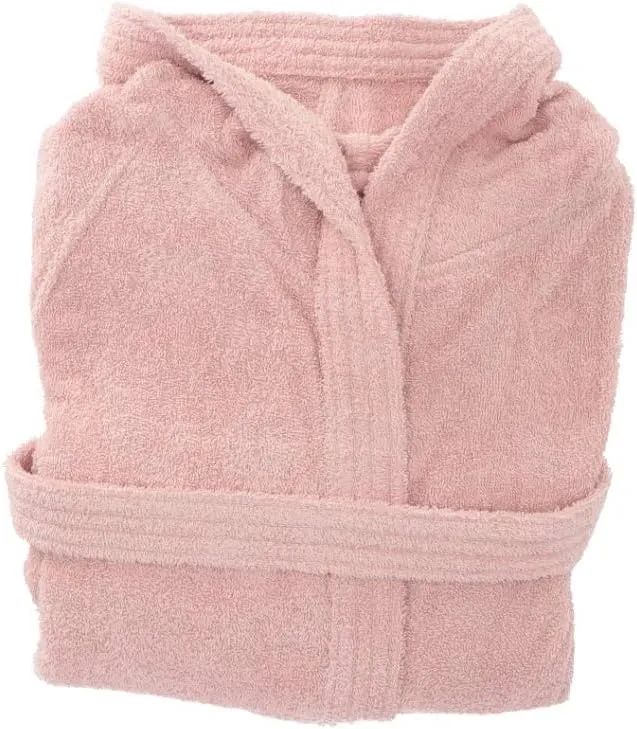 Gabel 09100 109 Erwachsene Bademantel, 100% Baumwolle 1x1x1 cm Rosa, Rosa