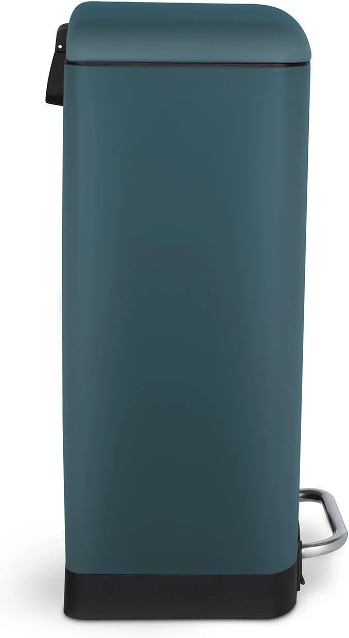 Les Collectors n°716 Edelstahl-Mülleimer, 30 L Fassungsvermögen, Kompakt, Praktisch, Herausnehmbarer