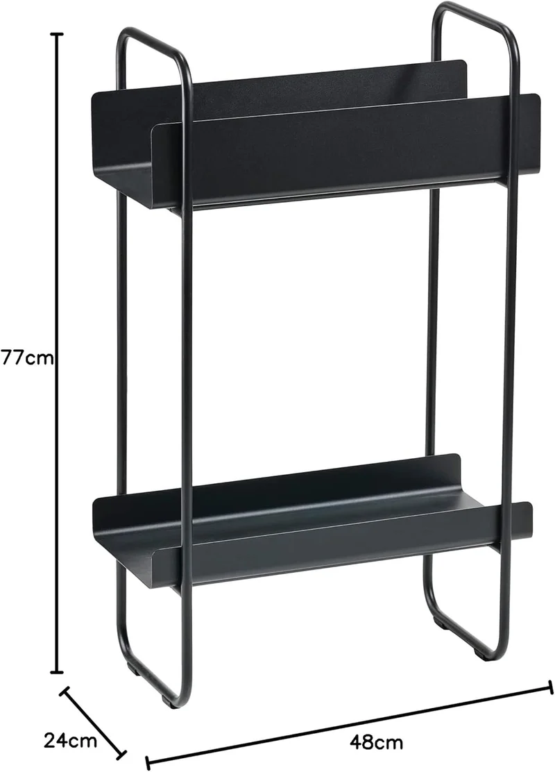 Zone Denmark A-Console Table Konsolentisch, Beistelltisch und Dekotisch aus Metall, Schmal, 48 x 24,