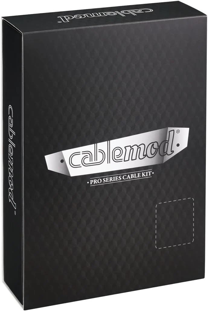 CableMod Compatible C-Series PRO ModMesh Cable Kit für RMi/RMX/RM (Black Label) - rot